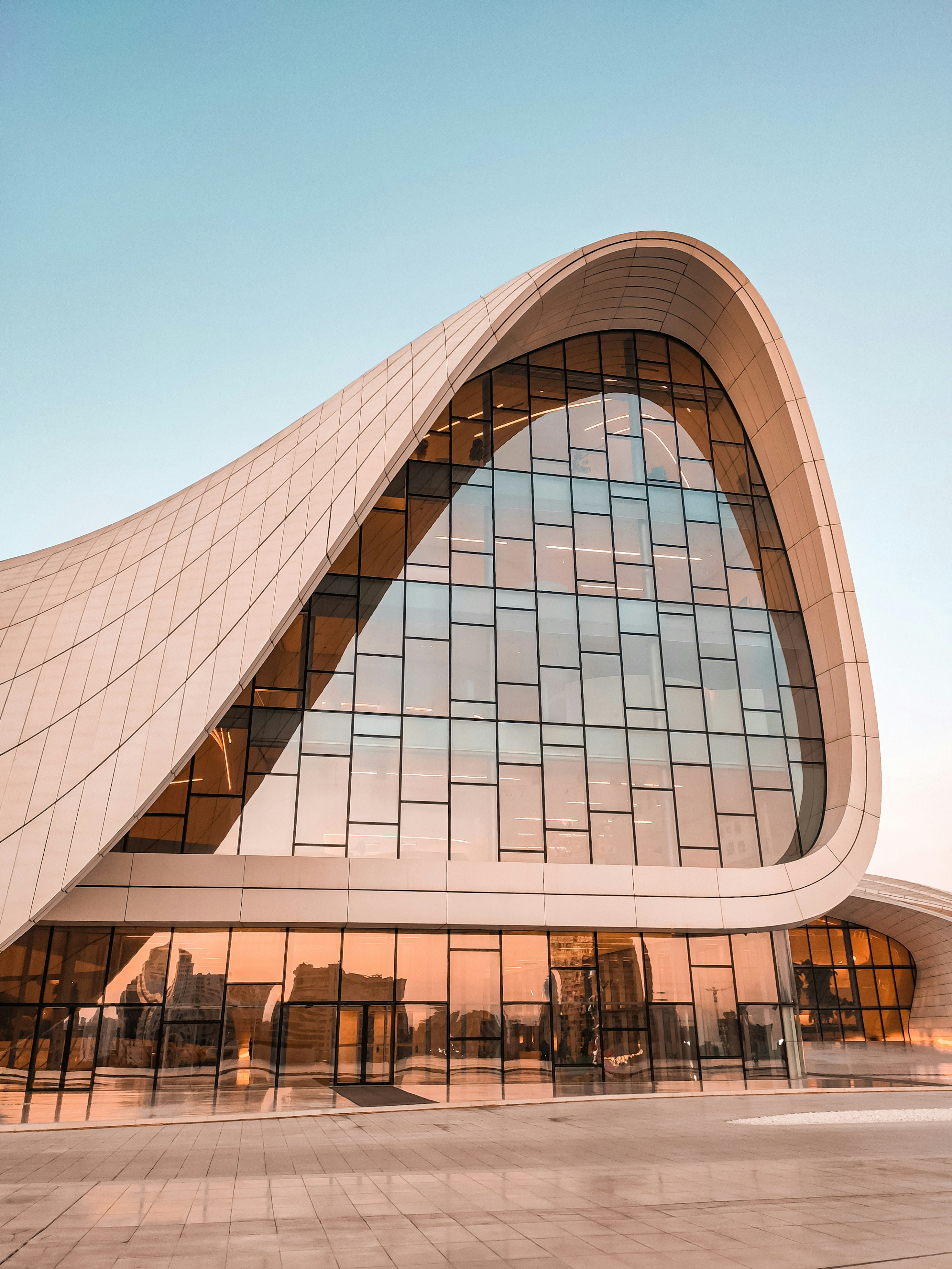 Futuristische moderne Architektur